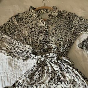 Cabi jersey knit shirt dress